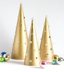 Homemade Mod Light-Up Trees