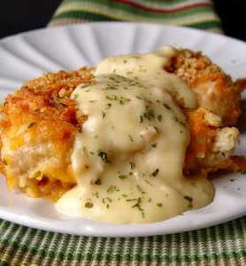 Easiest-Ever Cheddar Baked Chicken